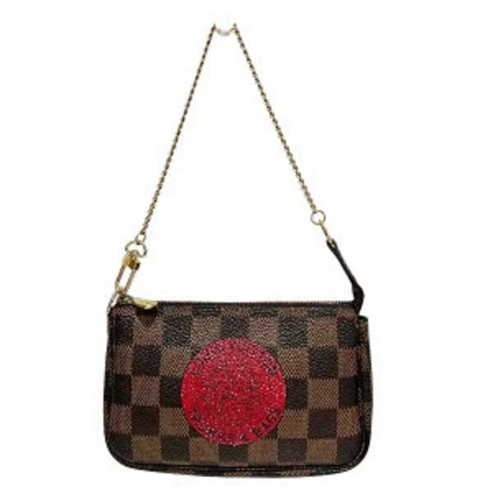 Louis Vuitton Damier Pochette Accessoires Pouch Clutch Bag